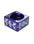 Blue Pottery Candle Holder Set Of 2pcs.
